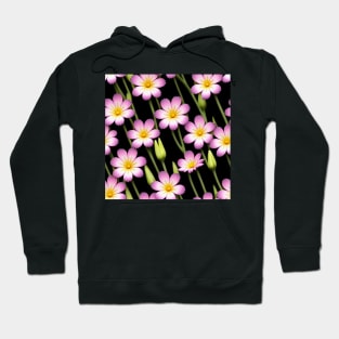 Just a Vibrant Flower Pattern 5 - Bright and Cheerful Design for Home Decor Hoodie
